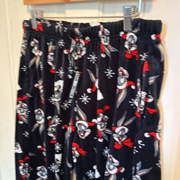 Looney Tunes X Happy Boxer Bugs Bunny Christmas Pajama Pants - Picture 2 of 5